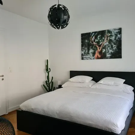 2 Bedroom - Kingsize Bett - Garten - Parken - Kueche * Zurich