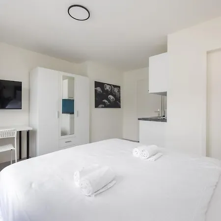 Urban Oasis With Queen Bed And View Be-24 Apartment Zurich
