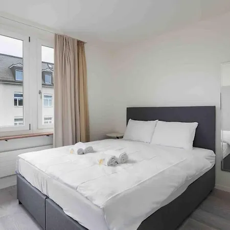 Urban Oasis With Queen Bed And View Be-43 Apartment Zurich