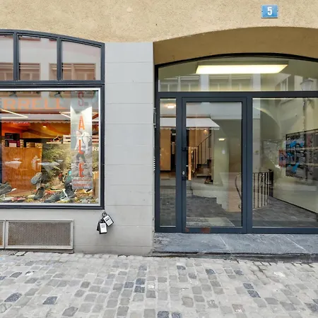 Muenstergasse Old Town Zurich