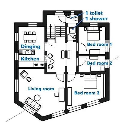 Apartment In Mit Dachterrasse // Langstrasse Zurich