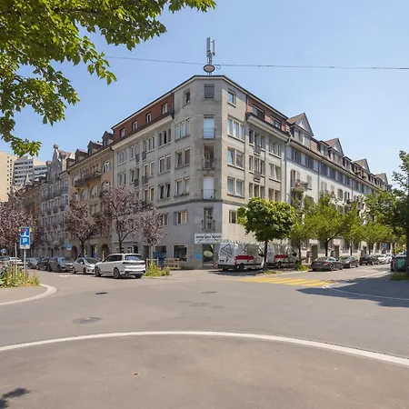 Urban Oasis With Queen Bed And View Be-54 Apartment Zurich