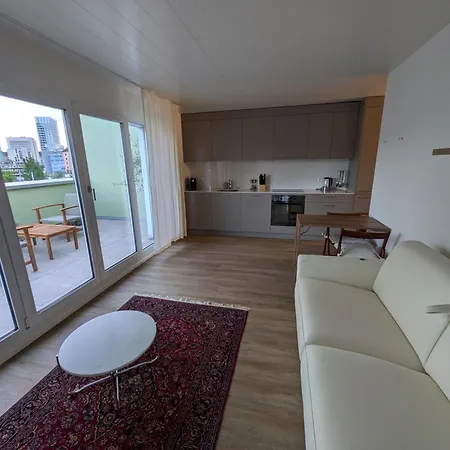 Apartment Skyline Rooftop With 2 Balconies -401-