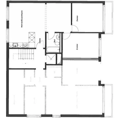 Sunny And Very 2br Flat - Sky8 Apartment Zürich
