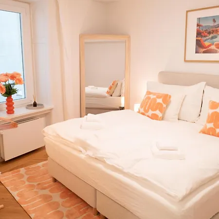Apartment Sage - 78 Qm, 2 Schlafzimmer&zugang Zur Dachterrasse Nahe Eth