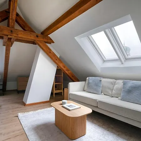 Apartment Eagle Charmante Dachgeschosswohnung Mit Design & Ausblick Zurich