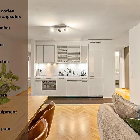 Apartment Im Stadtzentrum Gelegenes Mit Kingsize Bed Zürich