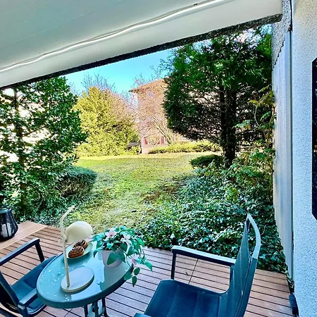 Apartment Alpine With Ac, Garden Terrace And Much Privacy *