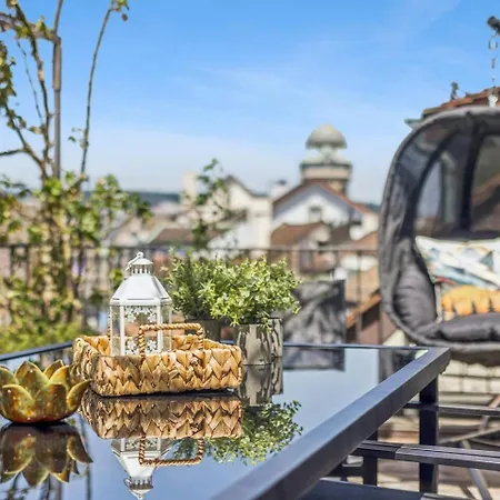 Apartment Old Town Penthouse Rooftop Terrace Ac Zurich