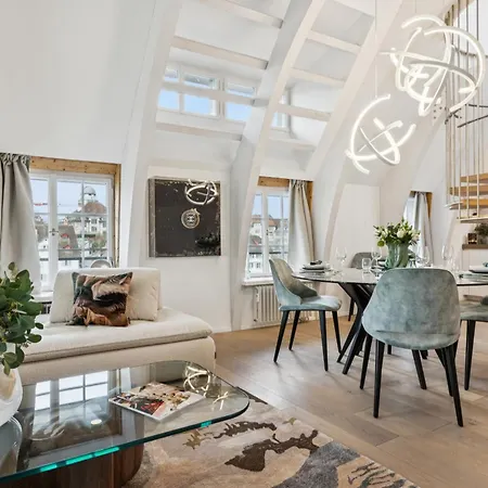 Old Town Diamond Penthouse Ac Private Rooftop * Zurich