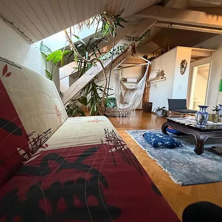 Urban Oasis - Attic In Iconic Langstrasse Apartment