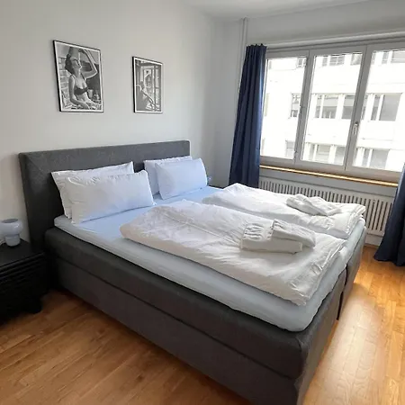 Apartment Spacious Enge Gem - Sihlcity, Balcony, Private Laundry *