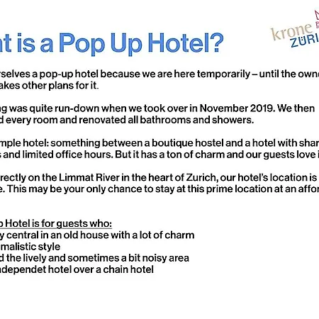 Pop Up Krone Hotel 2*