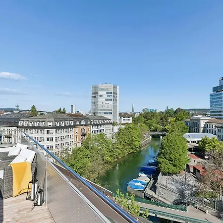 Waterfront Penthouse Ac Rooftop Free Parking Apartment