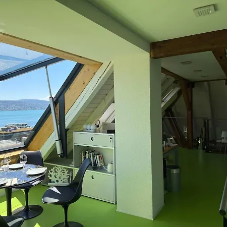 Attic With Parking And View Apartment *