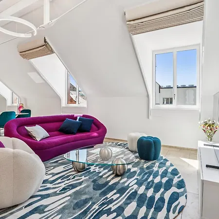 Old Town Rose Diamond Penthouse Rooftop Terrace Zurich