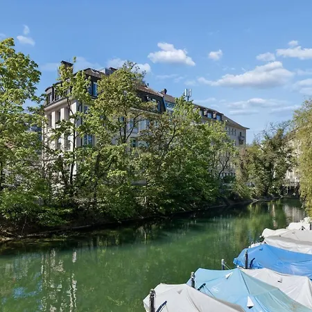 Apartment Waterfront Penthouse Ac Rooftop Free Parking Zurich