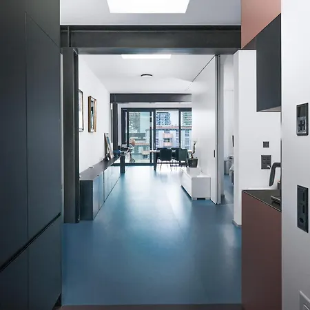 Modern With Balcony View & Workspace Apartment Zurich