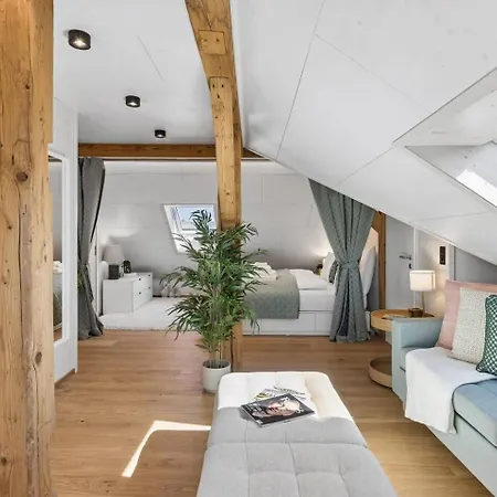 Waterfront Penthouse Ac Rooftop Free Parking Zurich