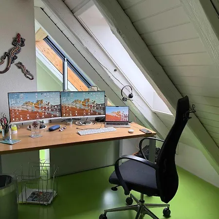 Attic With Parking And View Apartment *