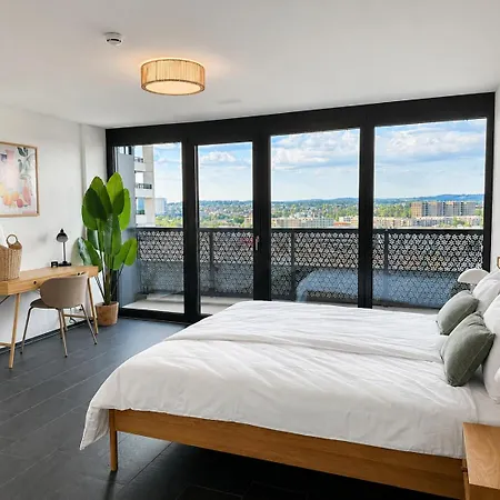 Apartment Skyline Mit Eckterrasse *