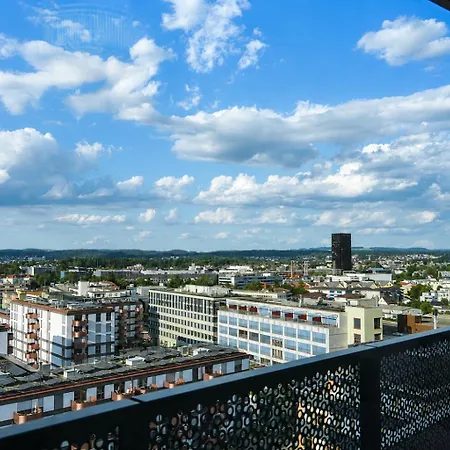 Skyline Mit Eckterrasse Apartment Zurich