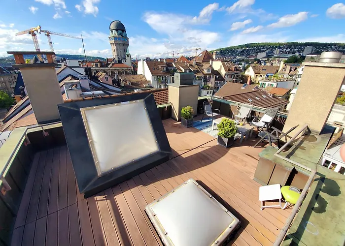 Rooftop With Stunning Views