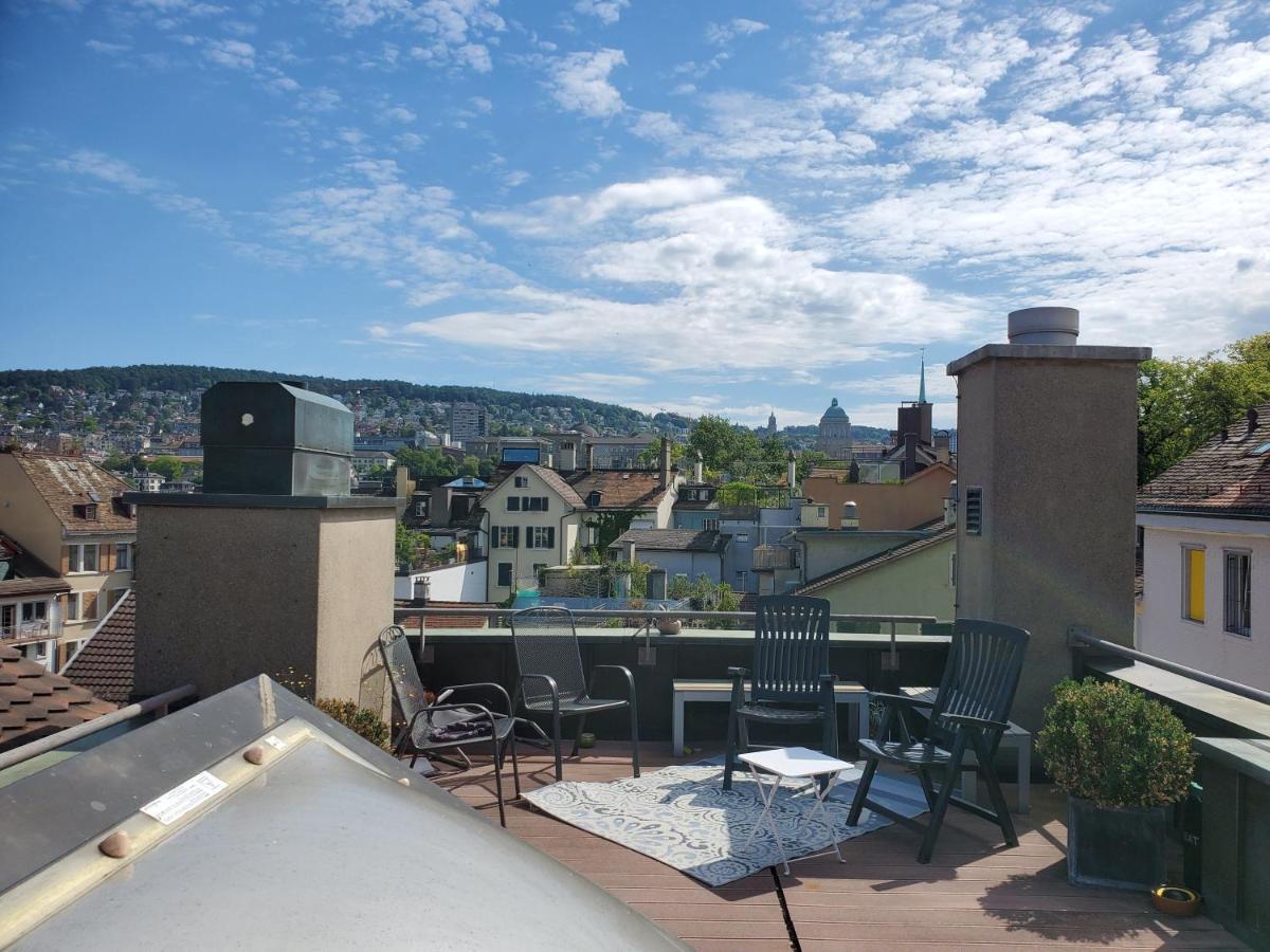 Apartment Rooftop With Own Terrace And Cityview Zürich