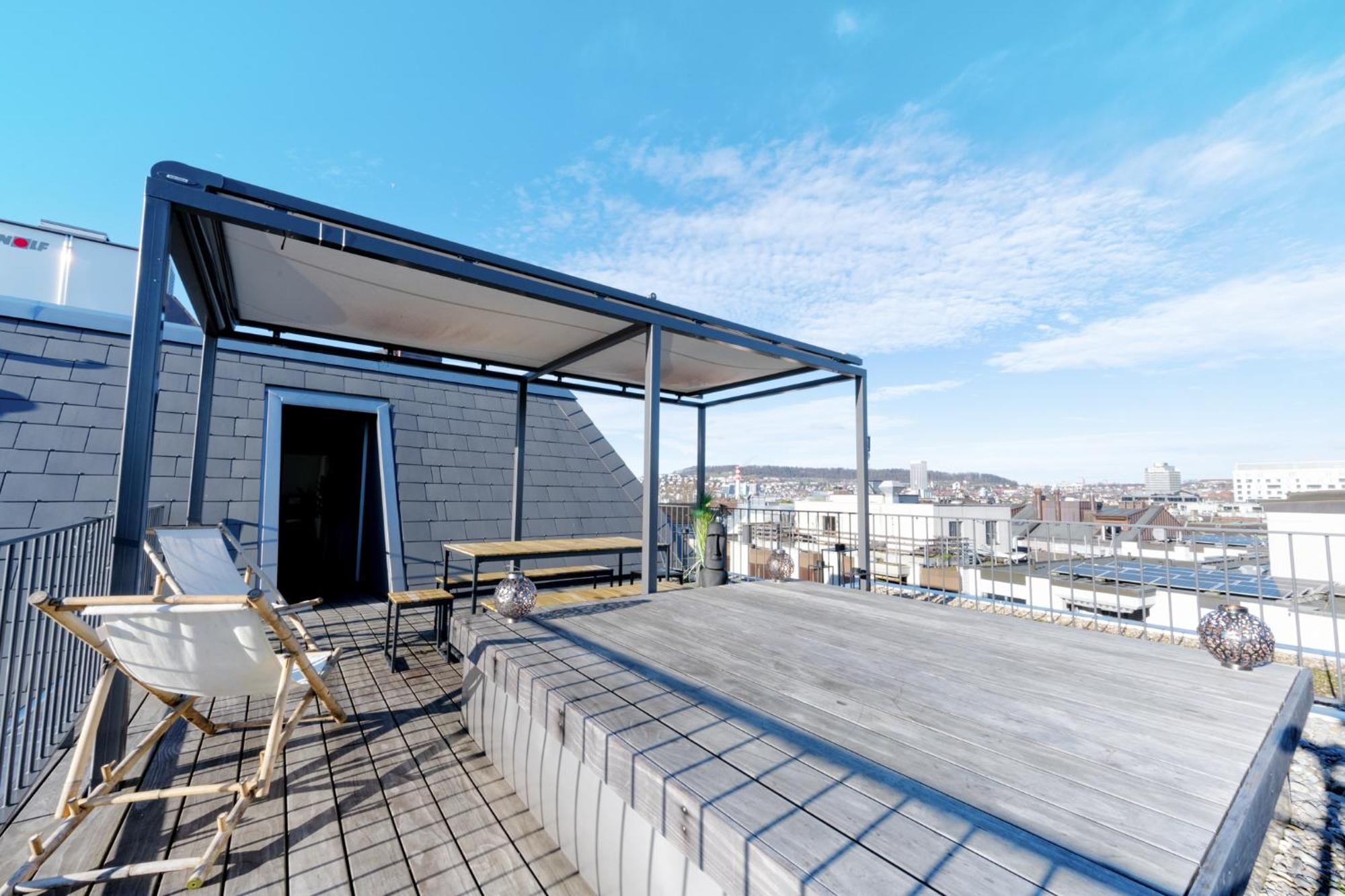 Urban Rooftop Getaway Apartment Zurich