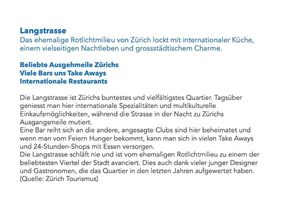 In Mit Dachterrasse // Langstrasse Zurich