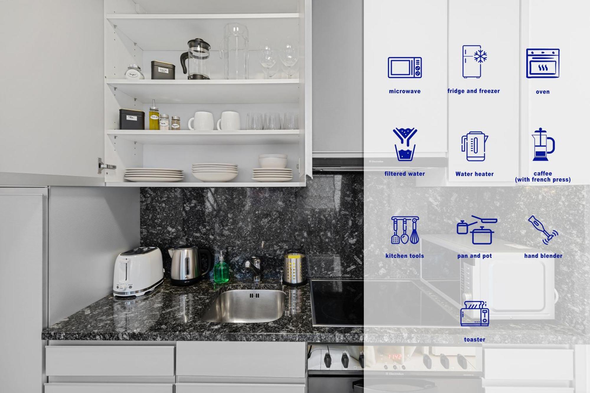 Boutique King Size Bed 700mbps Smart Tv Apartment *