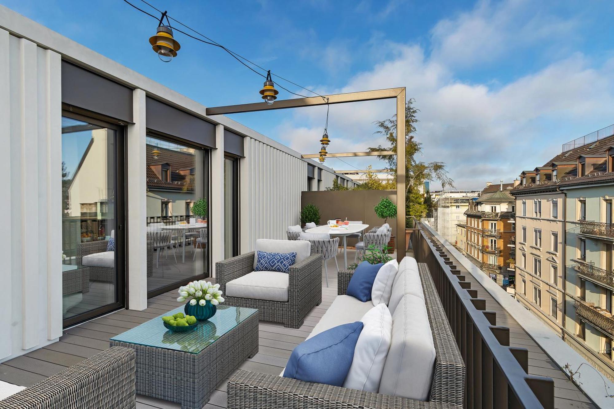 Outstanding Boutique-designer - Private Rooftop Terrace - Fully Equipped Apartment Zurich