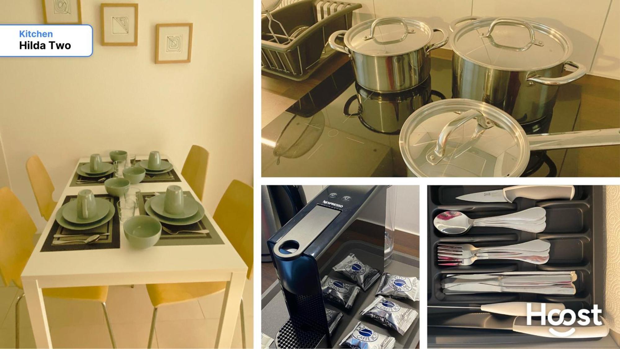 H2 With 3,5 Rooms, 2br, Living And Kitchen, And Quite *