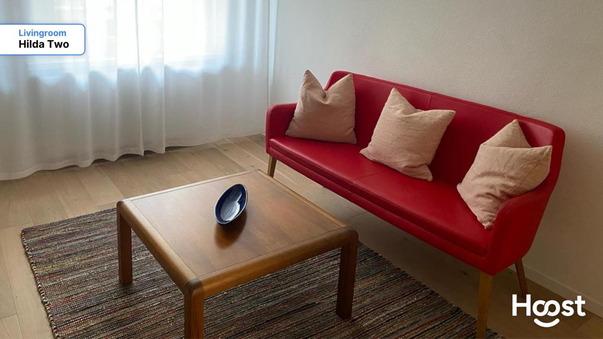 H2 With 3,5 Rooms, 2br, Living And Kitchen, And Quite Apartment