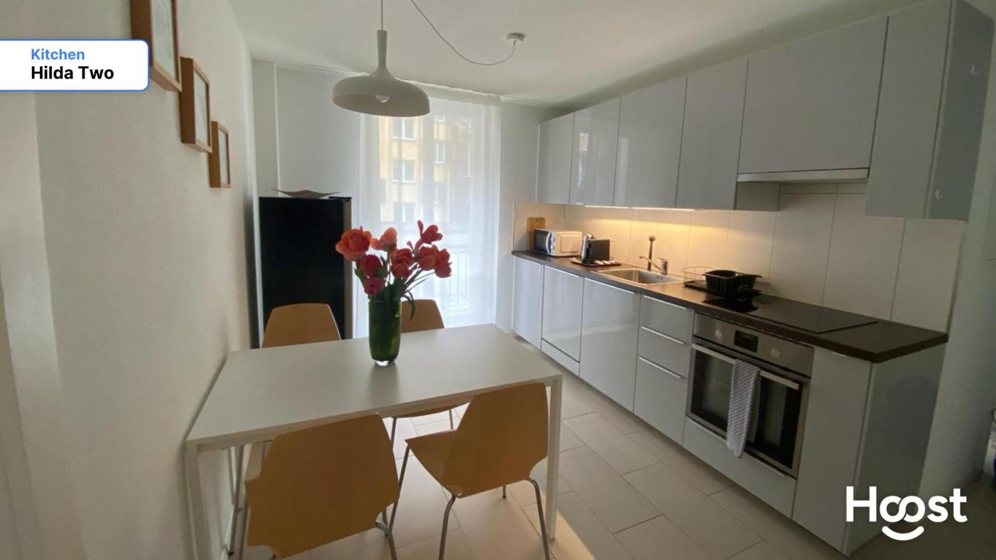 H2 With 3,5 Rooms, 2br, Living And Kitchen, And Quite