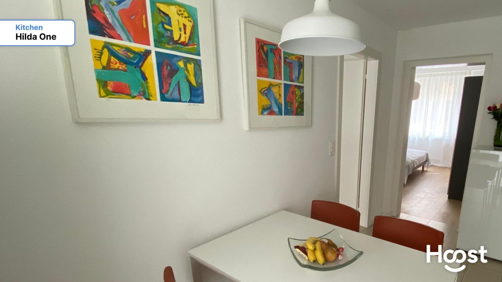 Apartment H1 With 4,5 Room, Bathroom, Kitchen, Central, Quiet & Modern With Office