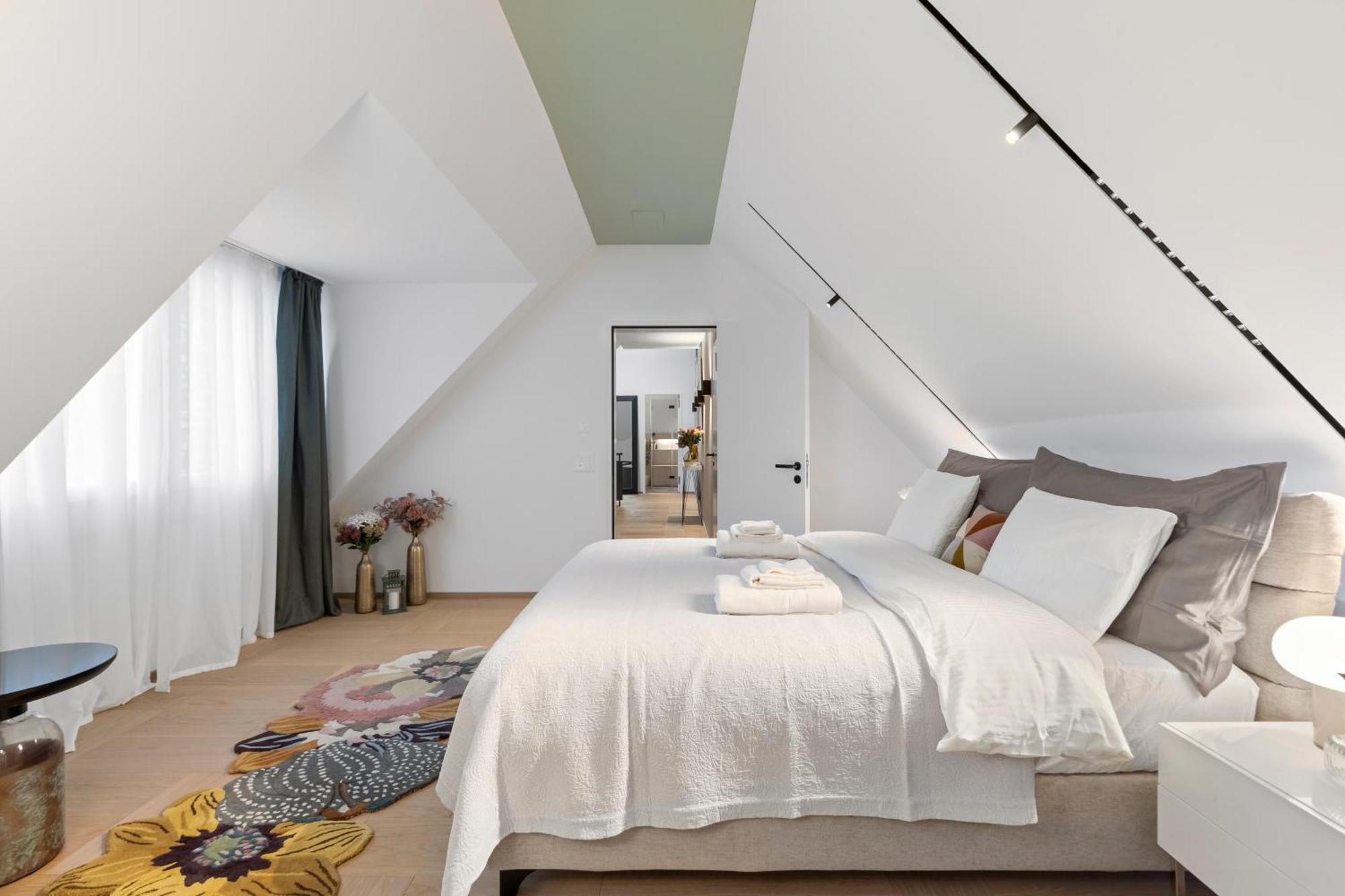 Bahnhofstrasse Designer Penthouse Private Rooftop Zurich