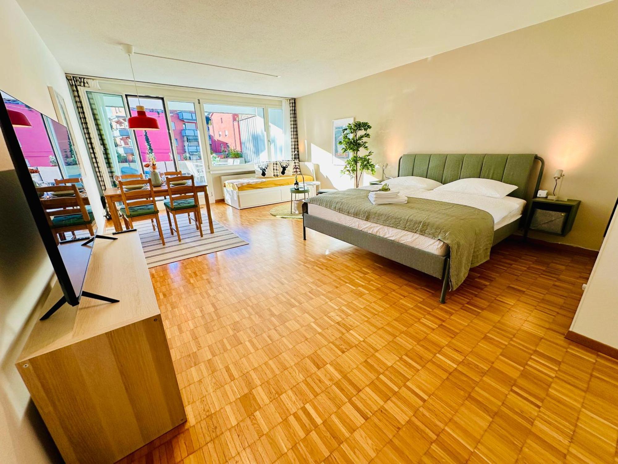 New With Sunny Terrace & Air Condition Zurich