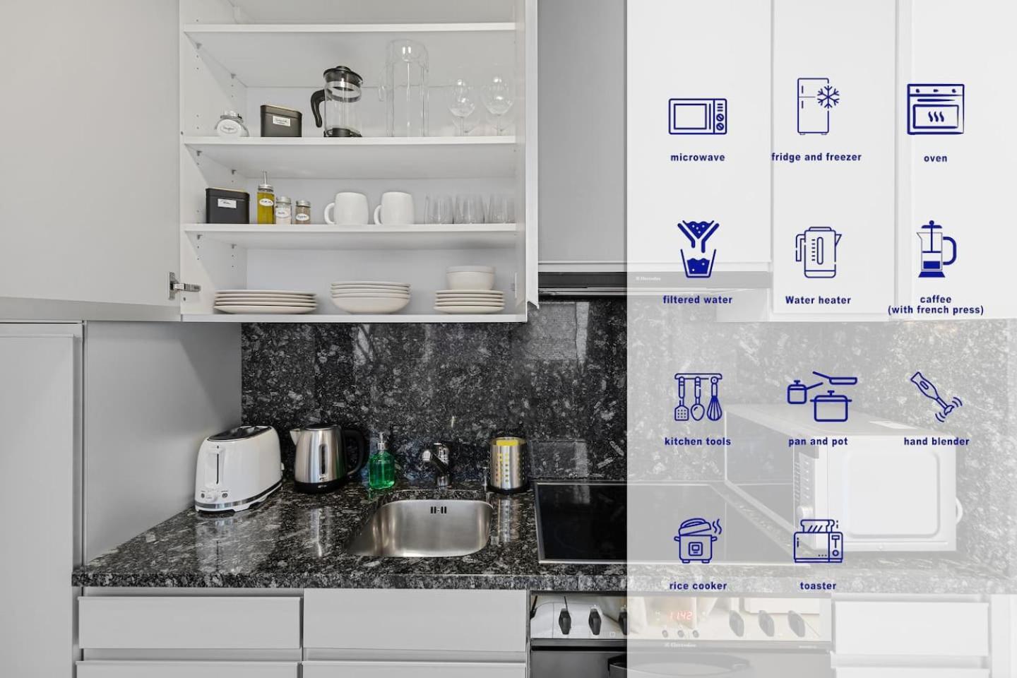 Apartment Boutique King Size Bed 700mbps Smart Tv