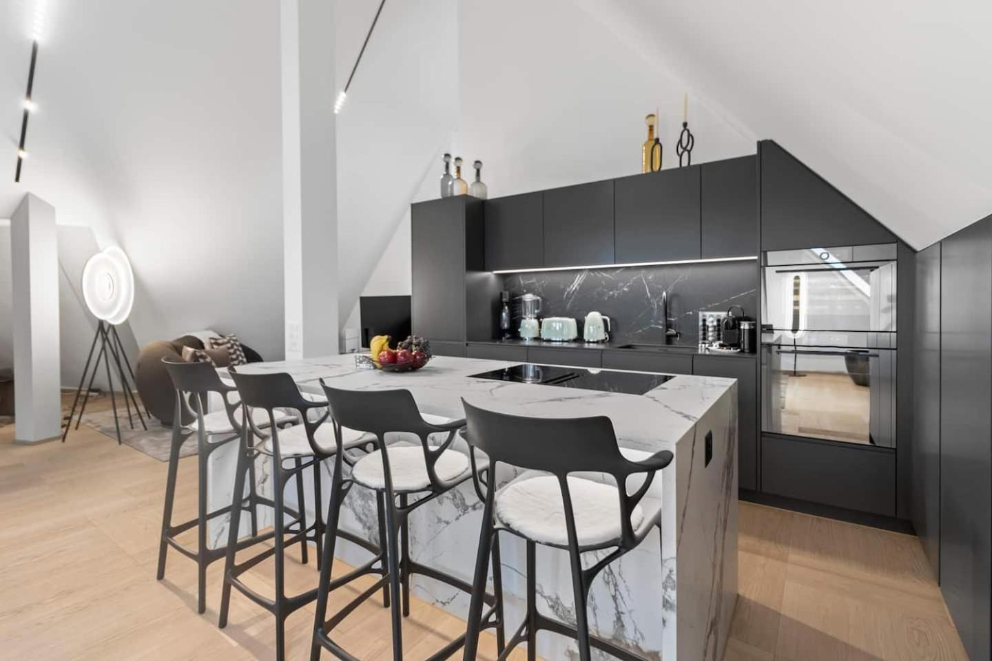 Bahnhofstrasse Designer Penthouse Private Rooftop Zurich