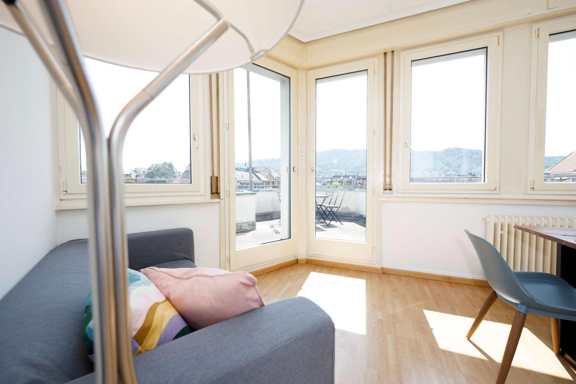 Spacious Huge Terrace & Views * Zurich