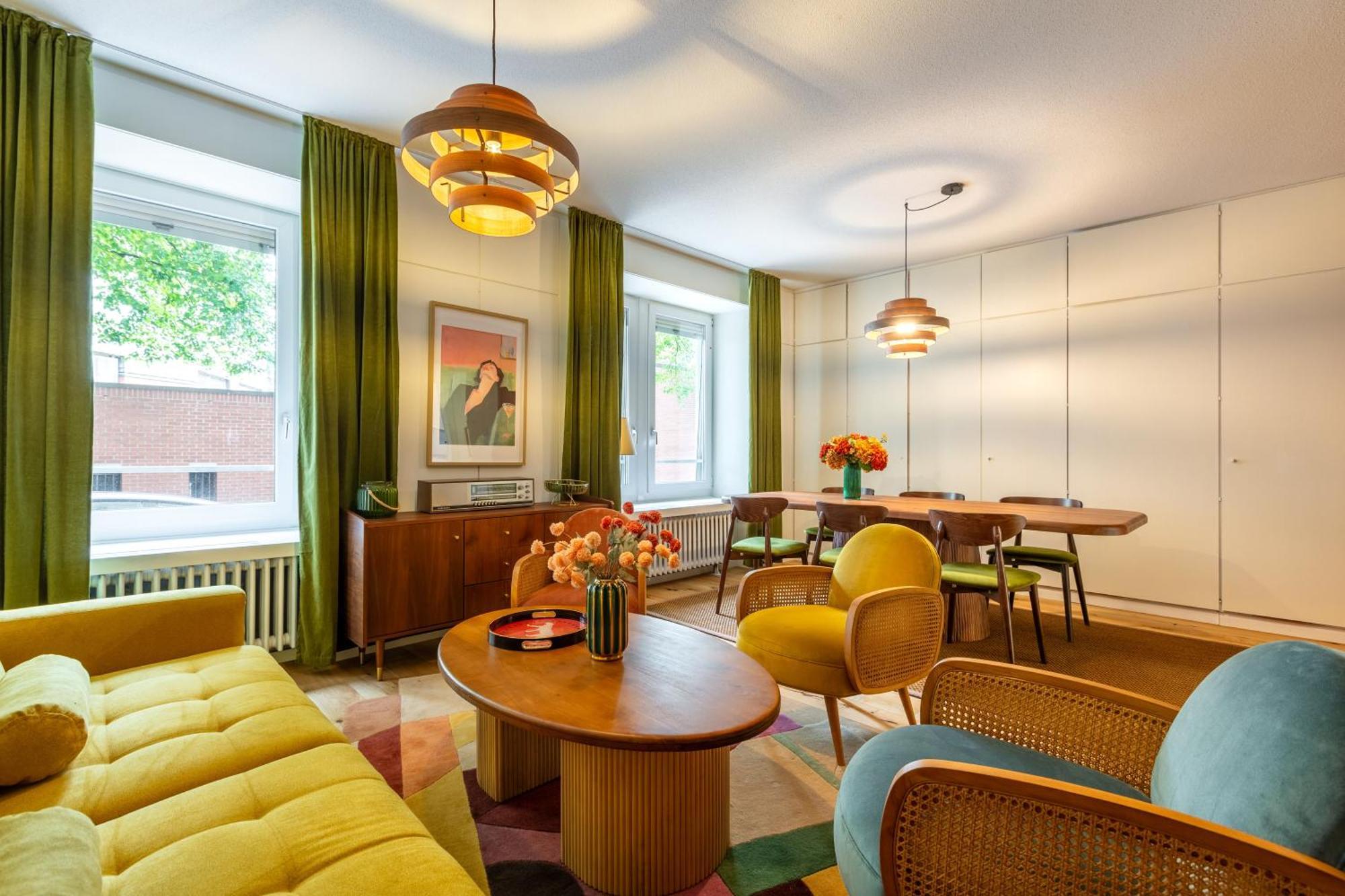 Apartment Retro Suite 2 King Beds & Sofa Bed Zuerich Hb