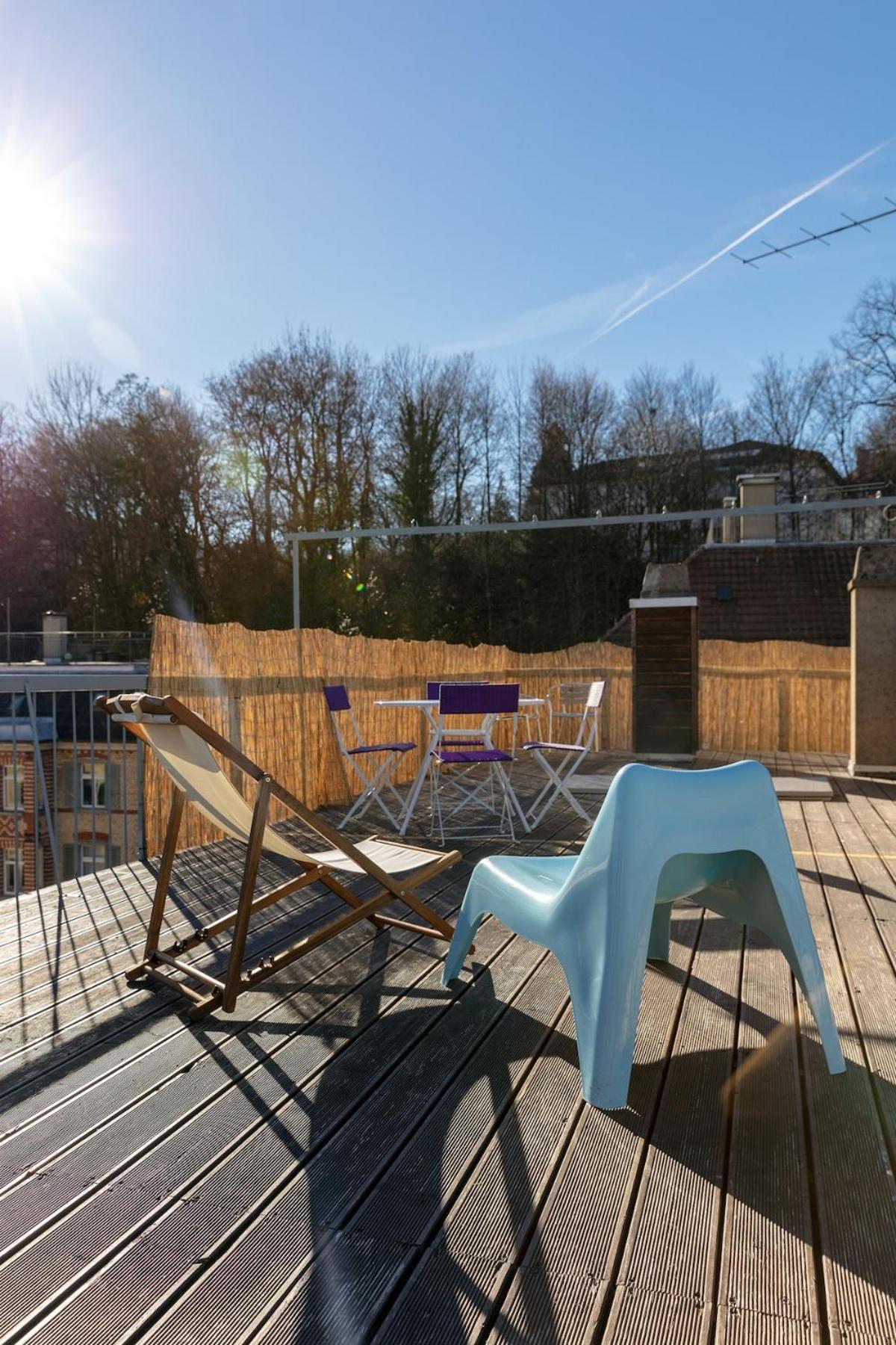 Cozy With Roof Terrace For 3 Apartment Zurich