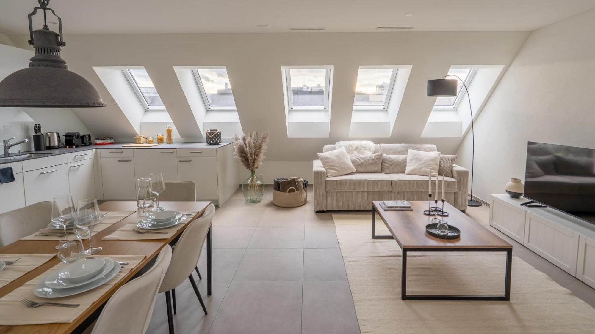 Apartment Modern Next To Hb With Roof Terrace