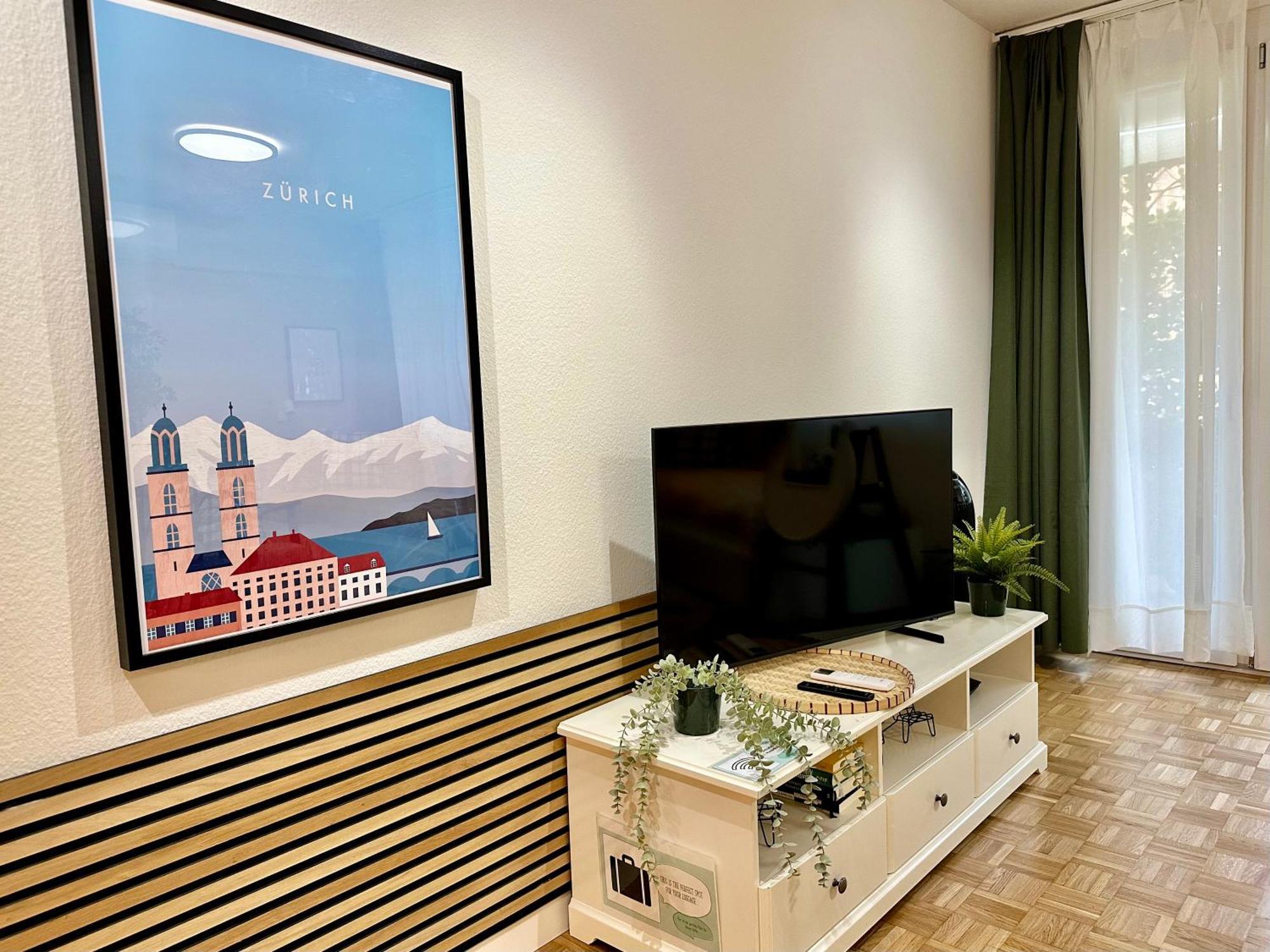 Alpine With Ac, Garden Terrace And Much Privacy Zurich