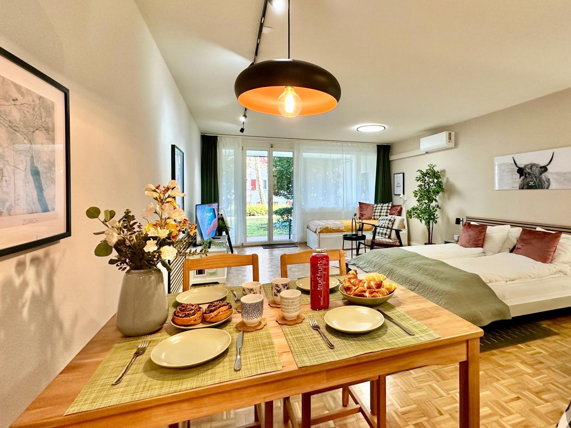 Apartment Alpine With Ac, Garden Terrace And Much Privacy *