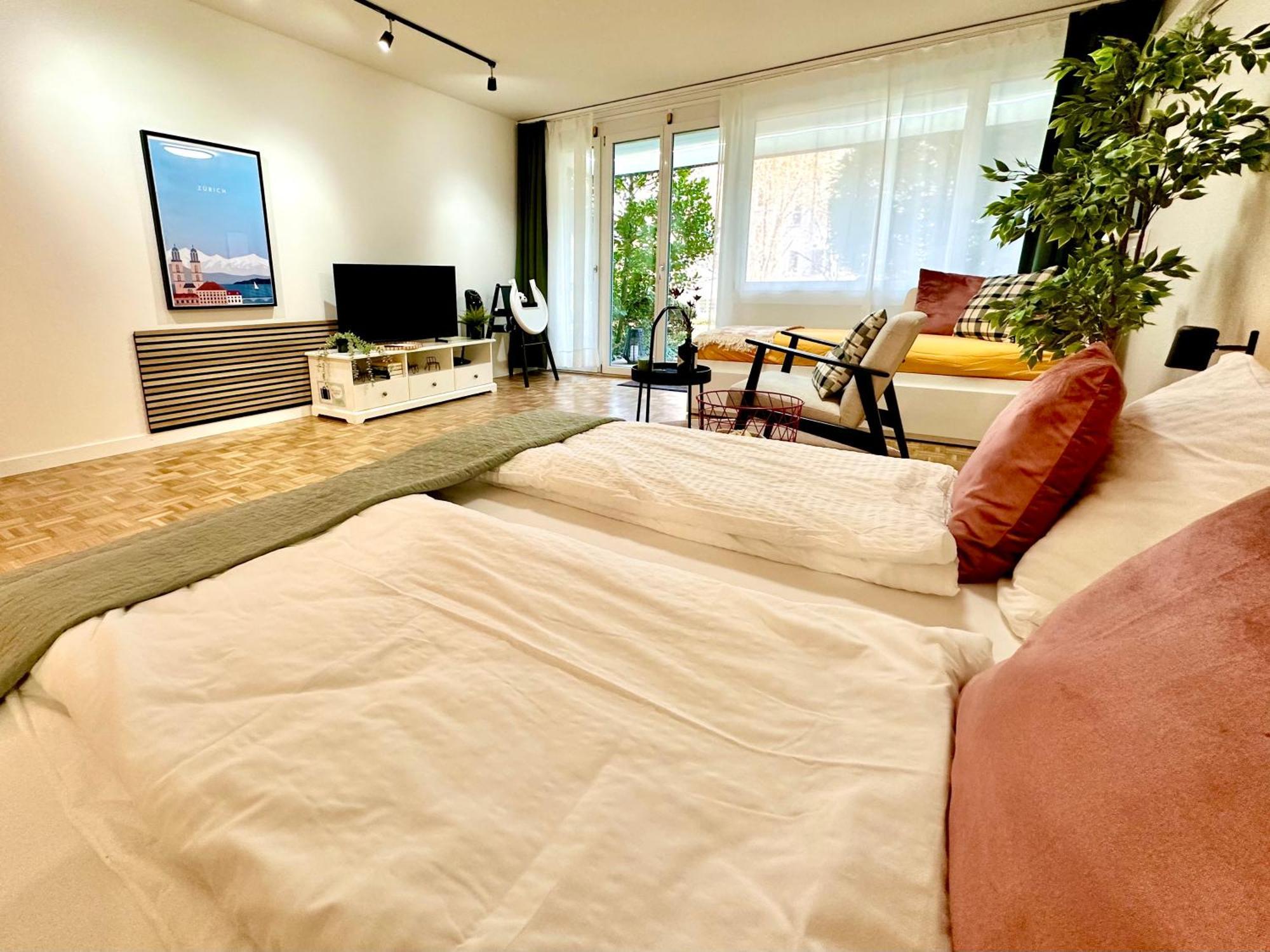 Alpine With Ac, Garden Terrace And Much Privacy Apartment Zurich