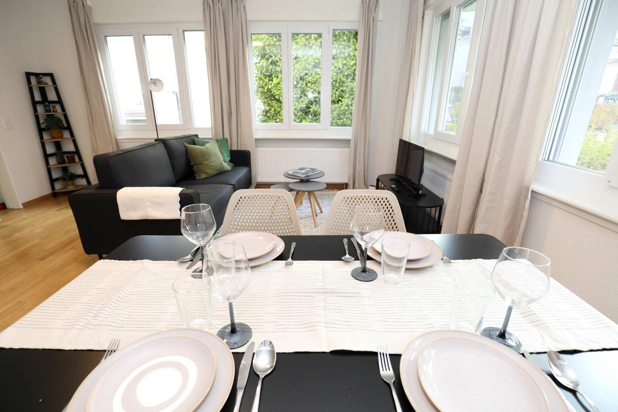 Apartment New Center With Private Entry & Parking Zurich