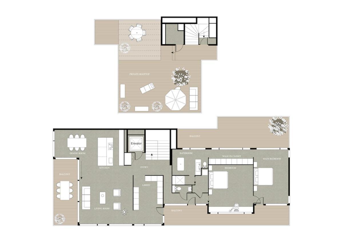 Luxury Penthouse - 360 Attic