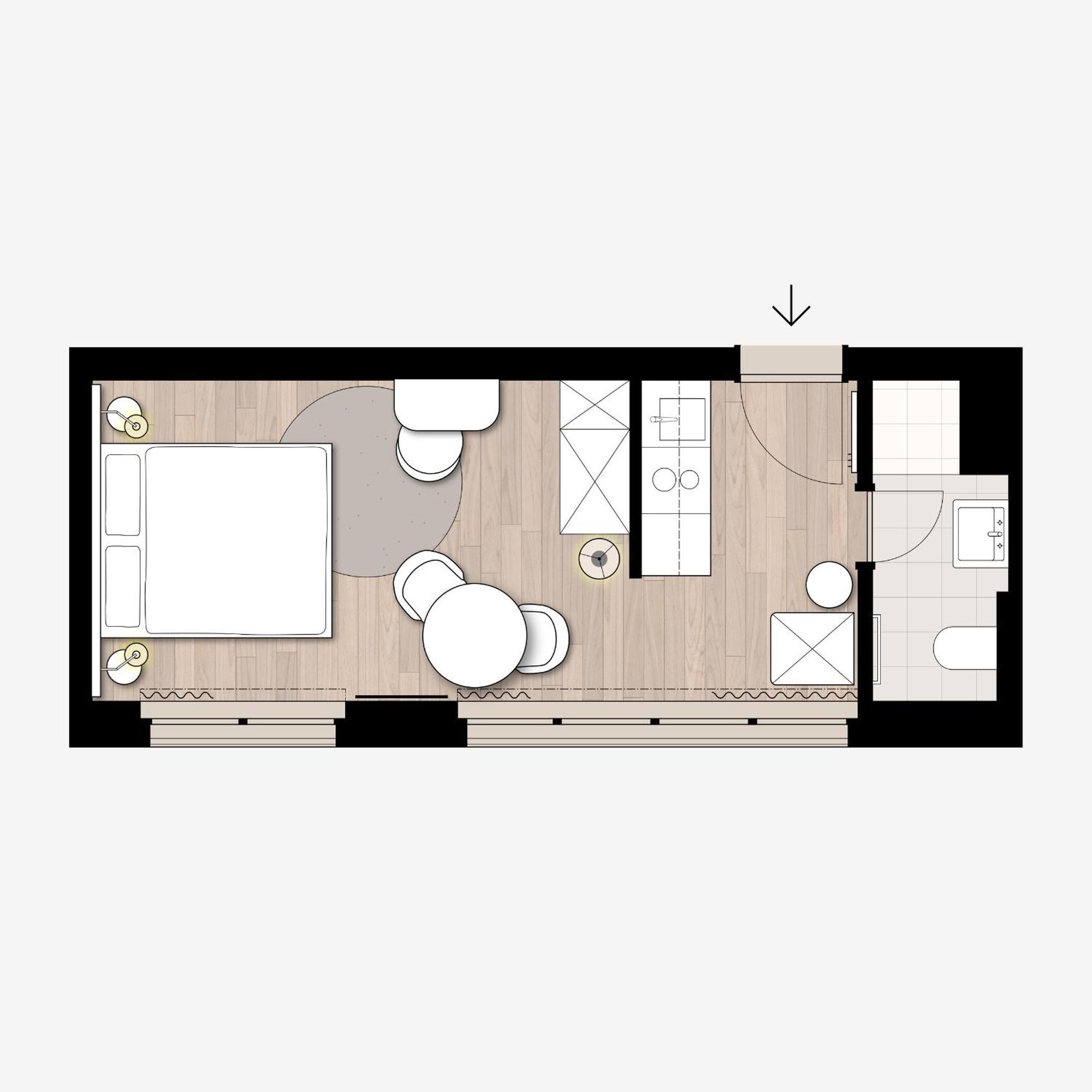 Aparthotel - Franklinstrasse 4*